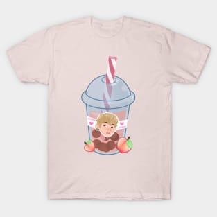 JINMIN PEACH BOBA TEA T-Shirt